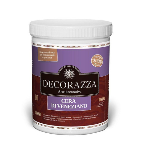 Защитный воск Decorazza Cera di Veneziano - для венецианской штукатурки