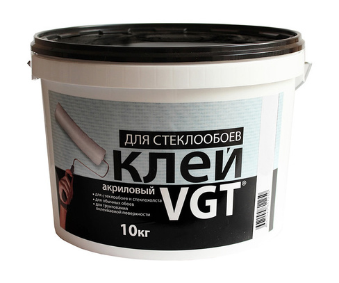 Клей VGT для стеклообоев 10, молочный ВГТ