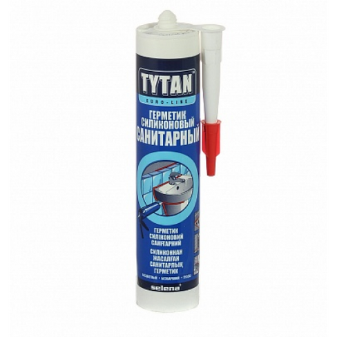 Титан силиконовый герметик санитарный 0.29, белый Tytan
