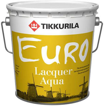 Евро Лак Аква антисептирующий водный лак матовый 2.7, бесцветный Finncolor