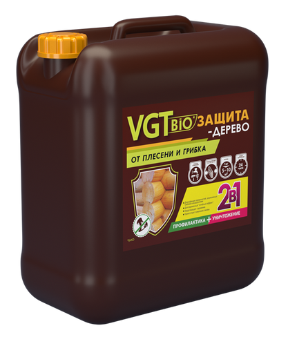 Биозащита VGT Дерево антисептик древозащитный 0.5 розовый ВГТ