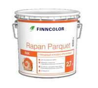 Финнколор Рапан Паркет глянцевый лак для пола 0.9, бесцветный Finncolor