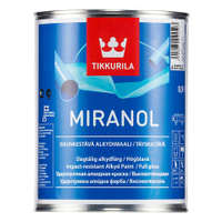 Тиккурила Миранол эмаль алкидная универсальная 0.9, бесцветный Tikkurila
