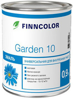 Финнколор Гарден 10 эмаль алкидная матовая 0.9, белый Finncolor