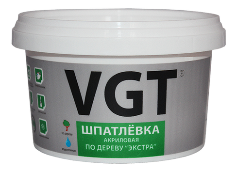 Шпаклевка VGT Экстра по дереву 0.3 венге ВГТ