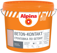 Адгезионный грунт с минеральным наполнителем 15 Alpina Beton-Kontakt