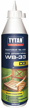 Титан клей ПВА Д3 для древесины влагостойкий 200, белый Tytan