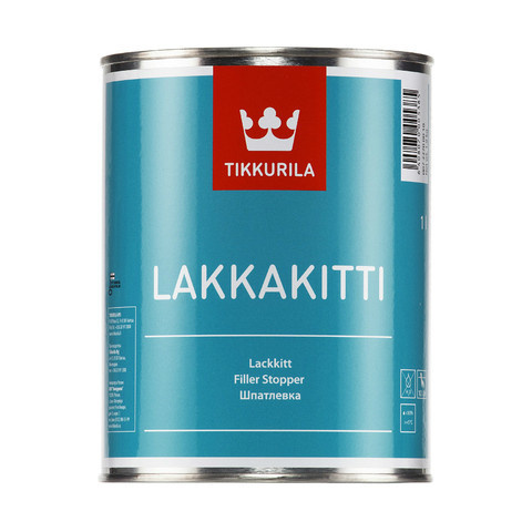 Тиккурила Лаккакитти шпатлевка для дерева и металла 1 Tikkurila