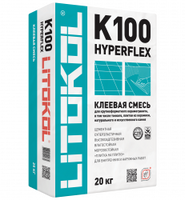 Клей для керамогранита HYPERFLEX K100 20кг