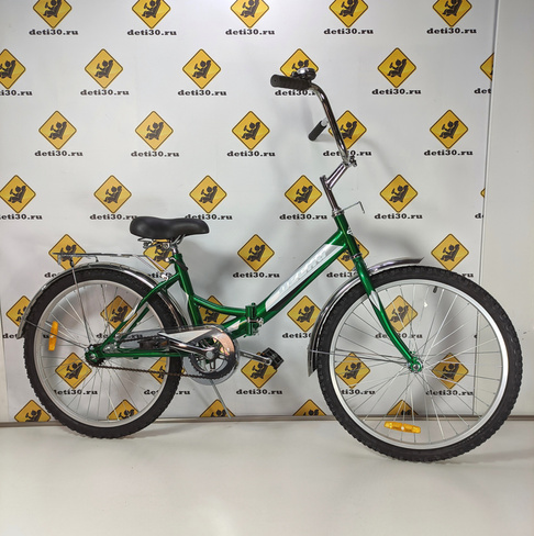 Складной велосипед Десна 2500, 24 зеленый