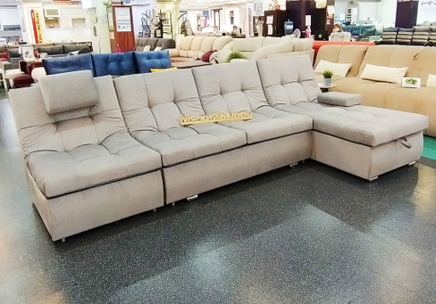 Комплект мягкой мебели Македония, угловой диван + кресло