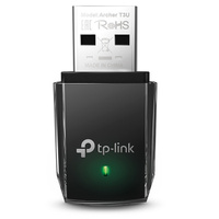 Wi-Fi адаптер TP-Link Archer T3U, 802.11ac 867Мбит/с USB