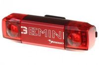 Велофонарь Moon Gemini, задний, 80 люмен, 7 режимов, USB, алюминий, красный WP_GEMINI MOON