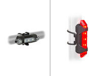 Фонари велосипедные AUTHOR Stake Mini USB, быстросъемные, комплект, USB Li-ion, 8-12040140