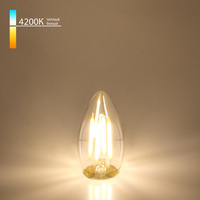 Филаментная светодиодная лампа "Свеча" C35 9W 4200K E27