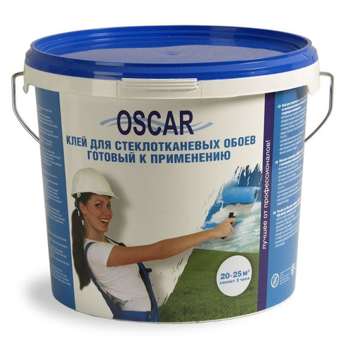 Клей "Oscar" для стеклообоев, готовый к применению (5кг до 25м2)