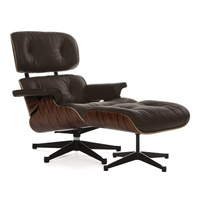 Кресло реклайнер Eames Style Lounge Chair & Ottoman