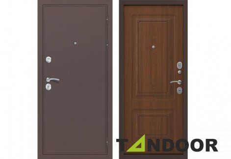 Входная дверь металлическая Tandoor Дипломат Мореная Береза 860x2050