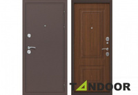 Входная дверь металлическая Tandoor Дипломат Мореная Береза 860x2050