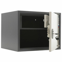 Шкаф металлический для документов AIKO "SL-32Т" ГРАФИТ, 320х420х350 мм, 11 кг