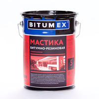 Мастика битумно-резиновая универсальная Bitumex 5кг