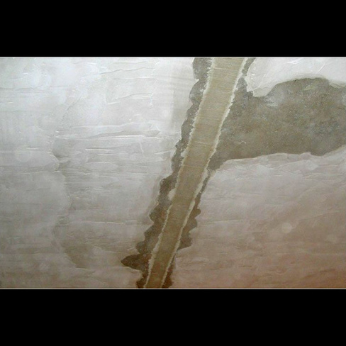 Штукатурка рустов на потолке в помещении