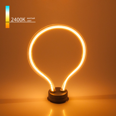 Филаментная светодиодная лампа Art filament 4W 2400K E27, 85 мм