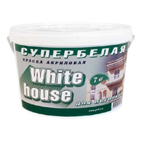 White House для потолков матовая супербелая 7 л 7 кг
