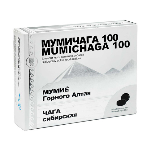 Бад Мумичага 100, 100таб.