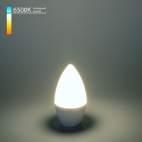 Светодиодная лампа "Свеча" C37 6W 6500K E14