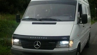 Дефлектор капота VIP пластик Mercedes Sprinter 901 1995-2002