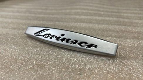 Надпись Lorinser, AMG, Avangard (сталь) Mercedes S-Сlass W221