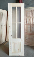 Дверь деревянная ДФО чп 21-7 однопольная под стекло