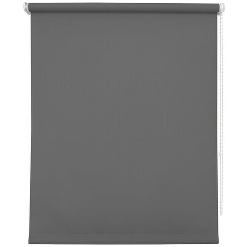 Рулонная штора Уют Плайн, 80х175 см, темно-серый