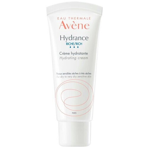 AVENE Hydrance Rich Hydrating Cream Насыщенный увлажняющий крем для сухой и очень сухой чувствительной кожи, 40 мл Пьер
