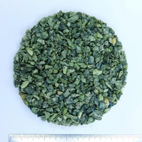 Змеевик крошка зеленая в мешках 20 кг фр. 2-5 мм
