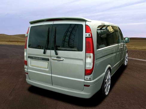 Спойлер Anatomic для распашных дверей стекловолокно Mercedes Vito W639