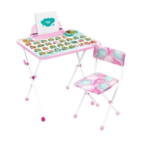 Комплект складной детской мебели стол+мягкий стул+пенал, ТМ НИКА