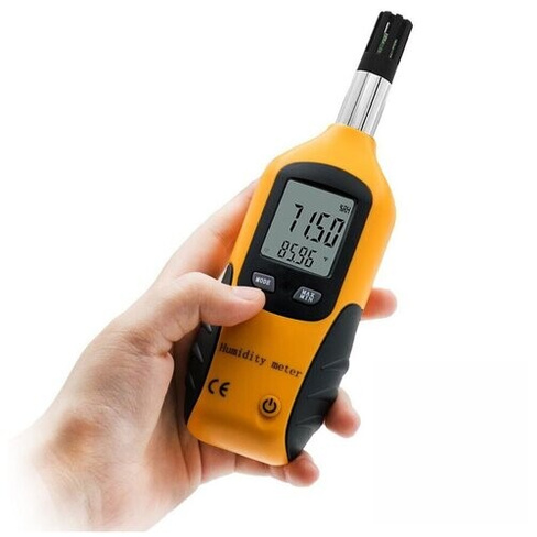 Цифровой измеритель HTI 86 (RU): влажности и температуры воздуха, температуры точки росы. ЖК-дисплей с подсветкой. в под