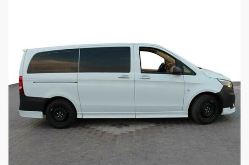 Аэродинамические пороги под покраску стекловолокно Mercedes Vito W640