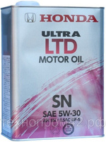 Моторное масло Honda ULTRA LTD 5W30 SN (4л) 08218-99974