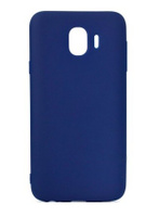 Накладка силикон для Samsung J415 Galaxy J4+ (2018) Синяя