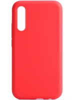 Накладка силикон Soft touch для Samsung Galaxy A50 2019 A505 Red