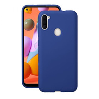 Накладка силикон Deppa Gel Color Case для Samsung Galaxy A11 A115 Dark Blue арт.87501