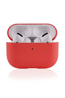 Силиконовый чехол VLP Silicone Case Soft Touch для Apple AirPods Pro Red