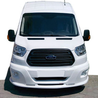 Накладка на передний бампер под покраску Ford Transit 2014+