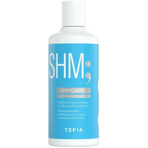 Tefia шампунь SHM MyCare увлажняющий для сухих и вьющихся волос, 300 мл
