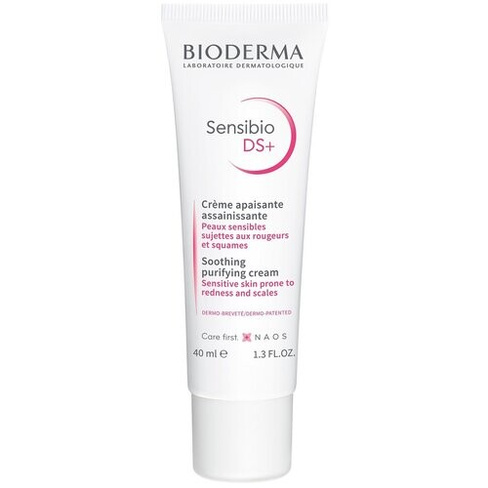 Bioderma крем для лица Sensibio DS+ для кожи с покраснениями и шелушениями, 40 мл Биодерма