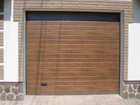 Автоматические гаражные ворота Алютех серии TREND 2500х2250 мм