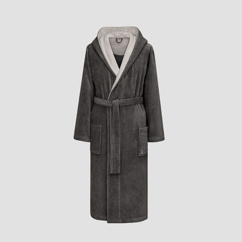 Банный халат Арт лайн цвет: темно-серый (M)